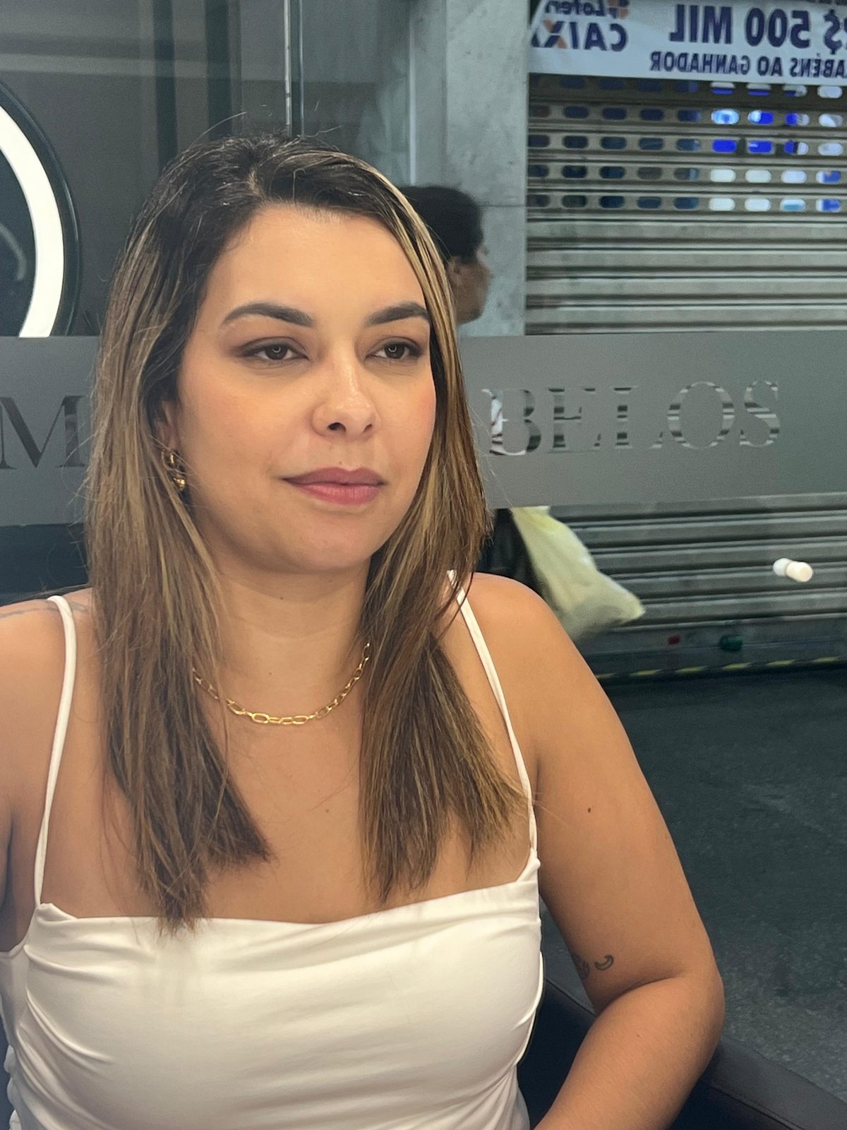 Antes — Loiro iluminado
